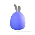 New style cute 7 colors silicone USB lamp